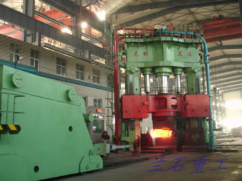 45MN high speed forging hydraulic press