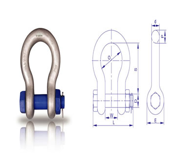 BX BOW SHACKLE