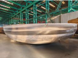 再次突破！10米折边机首次制作厚度46mm封头！