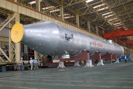 镇海炼化超大换热器